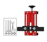 Posizionatore di installazione per porte di armadi, morsetto in alluminio, strumento di installazione regolabile per la maggior parte degli accessori per la creazione di armadi