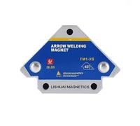 Posizionatore di saldatura triangolare magnetico 45 90 135 gradi multi-angolo strumento di supporto magnetico(2 PCS)