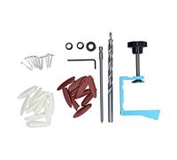 Posizionatore Localizzatore a foro obliquo 15 ° set in lega in lega di gigvo in lega di gigotta blu per la lavorazione del legno per progetti di lavorazione del legno fai -da -te