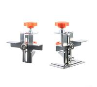 Posizionatore per anta dell'armadio in acciaio inossidabile per un posizionamento affidabile e preciso delle porte sospese con maniglia (A)