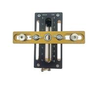 Posizionatore per porta dell'armadio in lega di alluminio, strumento resistente per legno e lega di alluminio, progettato per la massima comodità. Questo morsetto consente il funzionamento con una