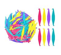 Posizionatori elastici dentali in gomma per parentesi graffe usa e getta in plastica ortodontica, 100 pezzi, multicolore