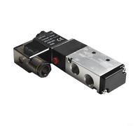 Posizione pneumatica del porto 2 del porto 2 dell'elettrovalvola a solenoide di CC 12V 4V21008 5 con il connettore per il macchinario automatizzato