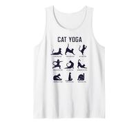 Posizioni Yoga del Gatto Canotta