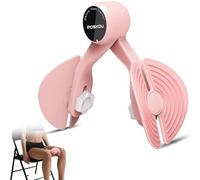 POSKOU Allenatore del Pavimento Pelvico e Cosce per Donne e Uomini, Attrezzo Interno Coscia, Attrezzi Palestra Casa Pilates ed Esercizi a Casa (Rosa)