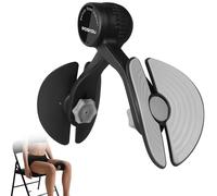 POSKOU Allenatore del Pavimento Pelvico e Cosce per Donne e Uomini, Attrezzo Interno Coscia, Attrezzi Palestra Casa Pilates ed Esercizi a Casa (Nero)