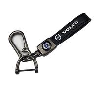 POSLAB Portachiavi Auto, per Volvo EX30 EX90 S40 S60 S70 S80 S90 Portachiavi Estraibile, Ciondolo Chiave Auto Uomo e Donna, Accessori Chiavi Auto,A-S