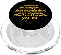 Possa il Signore essere con te Scrittura Versetto Bibbia Gesù Amante PopSockets PopGrip per MagSafe