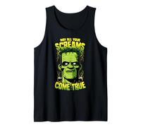 Possa Tutte Le tue urla Diventare Realtà Divertente Halloween Frankenstein Canotta