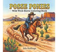 Posse Ponies: Wild West Coloring Book