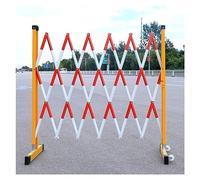 Possibilità di espandere barricate mobili, barriera di sicurezza retrattile ed estensibile con ruote, diverse dimensioni (da 9,8 a 32,8 piedi)(L600 cm/19,6 ft)