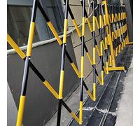 Possibilità di espandere le barricate mobili, barriera di sicurezza retrattile ed estensibile, multicolore, diverse dimensioni (giallo nero, 1,2 x 4 m)