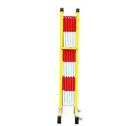 Possibilità di espandere le barricate mobili, barriera di sicurezza retrattile ed estensibile, multicolore, diverse dimensioni (Red White,1x3.5m)