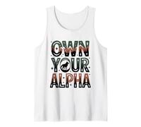 Possiedi Il Tuo Alfa Senza Paura Lupo Fiducioso Donne Alpha Girl Canotta