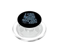 Posso fare cose fantastiche con solo Knots Macrame PopSockets PopGrip per MagSafe