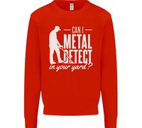 Posso Fare Metal Detecting Nel Tuo Giardino Felpa Jumper Per Bambini