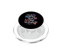 Posso fare tutte le cose attraverso Cristo che mi rafforza PopSockets PopGrip per MagSafe