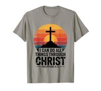 Posso Fare Tutte Le Cose Attraverso Cristo Filippesi 4:13 Maglietta