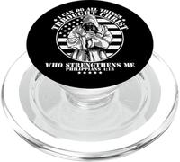 Posso fare tutte le cose attraverso Cristo Filippesi 4:13 PopSockets PopGrip per MagSafe