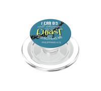 Posso fare tutte le cose attraverso Cristo Filippesi 4:13 PopSockets PopGrip per MagSafe