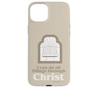 Posso fare tutte le cose attraverso la Bibbia di Cristo Custodia per iPhone 15 Plus