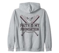 Posso Fare Tutto Attraverso Cristo Philippians Baseball Felpa con Cappuccio