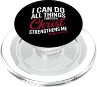 Posso Fare Tutto Attraverso Cristo Philippians Baseball PopSockets PopGrip per MagSafe