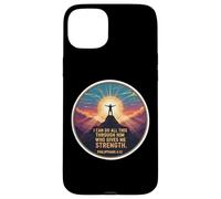 Posso fare tutto questo attraverso Colui che mi dà forza Verso Custodia per iPhone 15 Plus