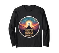Posso Fare Tutto Questo Attraverso Colui Che Mi dà Forza Verso Maglia a Manica