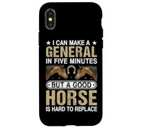 Posso fare un generale in cinque minuti, ma un buon cavallo è Har Custodia per iPhone X/XS