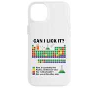 Posso leccarlo Chimica Tavola periodica Degli Elementi Scienza Custodia per iPhone 14 Plus