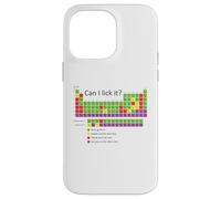 Posso leccarlo tavola periodica Custodia per iPhone 14 Pro Max