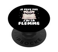 Posso Non Ho La Flemma Panda Umorismo Relax Pigliolino PopSockets PopGrip Adesivo