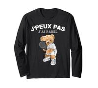 Posso Non Ho Padel Giocatore Padel Padeliste Maglia a Manica