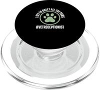Posso salutare tutte le zampe - Divertenti addetti alla reception veterinaria PopSockets PopGrip per MagSafe