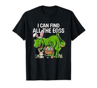 Posso Trovare Tutte Le Uova - Funny Easter Dino Bunny Holiday Maglietta