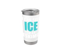 Posso vendere Ice a un venditore eschimese Vendita divertente venditore Bicchiere termico in acciaio inox doppia parete