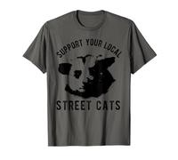 Possum Costumes per adulti - Sostieni i tuoi gatti locali di strada Maglietta