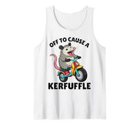 Possum off to Cause A Kerfuffle Funny Opossum Canotta