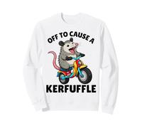 Possum off to Cause A Kerfuffle Funny Opossum Felpa