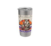 Possum Performance Art Form Retro Ghost Tramonto Bicchiere termico in acciaio inox doppia parete