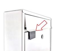 Post-Boss - Il tuo rilevatore di posta analogico. Non apri mai più la tua cassetta postale. Pimp Your cassetta delle lettere (grigio)