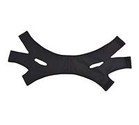 Post Chirurgico - Fascia per Indumento Compressione Collo e Mento - più snello (Black, One Size)