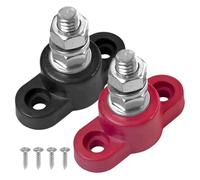 Post di collegamento della batteria per auto, pali di collegamento della batteria,1 paio di post di collegamento della batteria per auto | Parti di veicoli professionali e appassionati di progetto pa