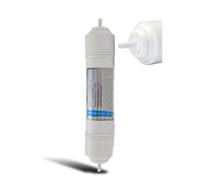 Post filtro in linea a carbone attivo granulare GAC con codolo 1/4" - 2"x10"