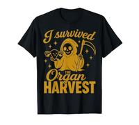 Post Hysterectomy Grim Reaper I Survived The Organ Harvest Maglietta