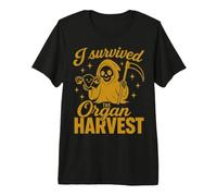 Post Hysterectomy Grim Reaper I Survived The Organ Harvest Maglietta Premium