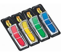Post-it 26445 Miniset Frecce 96 Segnapagina, Freccia, 96 Pezzi, Rosso/Giallo/Ver
