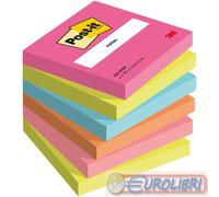 POST-IT 3M 654 6PZ 76X76 POPMISTIC