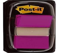Post-it 4652 Formato Medium 680 Segnapagina, Dispenser da 50 Pezzi, Viola Medium